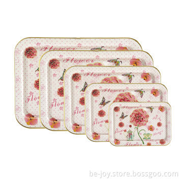 High-quality square plastic tray, made of PP+CACO3, full printingNew